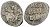 ВЕЛИКОЕ КНЯЖЕСТВО МОСКОВСКОЕ ДЕНГА 1535 - 1547 ИВАН IV ВАСИЛЬЕВИЧ, МОСКОВСКИЙ МОНЕТНЫЙ ДВОР, 0,34 ГР ГиК №48 серебро 262-1016