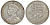 Фиджи 1 флорин 1934 Георг V (1910-1936), герб Фиджи KM 5 серебро 91-1221