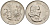 ЮАР 20 центов 1965 Suid-Afrika, Ян Ван Рибек KM 69.2 никель 4141-213