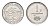 Грузия 1 тетри 1993 KM 76 нержавеющая сталь UNC 4668-536
