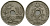 Бельгия 10 сантимов 1921 Belgique KM 85 медно-никель 4172-855