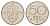 Норвегия 50 эре 1989 Улаф V (1957-1991) KM 418 медно-никель UNC 4635-515