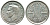 Австралия 3 пенса 1950 m, Георг VI (1937-1952), без букв KM 44 серебро 71-256