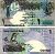 Катар 1 риал ND (2003) хохлатый жаворонок, золотая щурка и зуек Pick 20 a бумага UNC (пресс) 8615-44-3-2