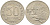 Индонезия 50 рупий 1971 райская птица KM 35 медно-никель UNC 4548-951