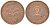 ФРГ 2 пфеннига 1972 D KM 106a, J. 381a сталь плакированная медью 4147-216