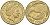 Новая Зеландия 1 доллар 2003 Елизавета II (1952-2022), птица киви  KM 120 алюминиевая бронза 41-941