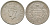 Британская Индия 1/2 рупии 1944 L - Лахор, Георг VI (1936-1952) KM 552 серебро 108-1151