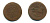 РОССИЯ 1 КОПЕЙКА 1760 медь 61-756