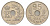 Дания 25 эре 1967 С; S, Фредерик IX (1947-1972) KM 855.1 медно-никель 4529-851
