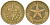 Куба 1 песо 1987 KM 105, Schoen A34 латунь 4395-1025