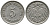ГЕРМАНИЯ 5 ПФЕННИГОВ 1901 F KM 11, J. 12 медно-никель 39-748