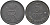 Дания 5 эре 1954 Фредерик IX (1947-1972) KM 843 цинк 4680-1043