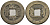 Китай 1 кэш ND (XVII-XX век) 3,9 гр бронза 4610-225