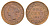 Канада 1 цент 1887 Виктория (1837-1901) KM 7 бронза 1527-742