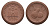 Грюнберг 50 пфеннигов 1921 Men05 9888.2, Men18 12320.2 фарфор 1094-7-35