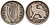 Ирландия 3 пенса 1946 заяц KM 12a медно-никель 4596-1059