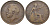 Великобритания 1 пенни 1917 Георг V (1910-1936) KM 810, Spink 4051 бронза 115-121