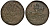 Россия деньга 1795 ЕМ, Екатерина II (1762-1796) Биткин 735 медь    633-1734