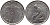 Бельгия 1 франк 1923 Belgie, Альберт I (1909-1934) KM 90 никель 4610-833