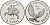 Литва 5 литов 2002 Сова, Tuto alba KM 132 серебро PROOF 11-226-42