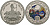 Палау 200 долларов 1995 185-й член ООН, рыбы, русалка в колеснице, ESSAIS, пробный выпуск, эмаль, тираж 30 экземпляров KM E5 медно-никель PROOF 00-00