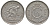 Люксембург 1 франк 1952 сталевар KM 46.2 медно-никель 4163-132