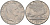 ИТАЛИЯ 50 ЧЕНТЕЗИМО 1941 R, ГОД XIX, ВИКТОР ЭММАНУИЛ III (1900-1946) KM 76b, VEM3. 1063 нержавеющая сталь 3853-356
