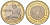 Япония 500 йен 2012 Yr. 24, серия 47 префектур Японии - Канагава Y 185 биметалл UNC 106-1055