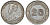 Стрейтс-Сетлментс 20 центов 1935 Георг V (1910-1936) КМ 30b серебро 53-836