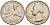 США 25 центов (квотер) 1976 200 лет независимости (1776-1976), Вашингтон, барабанщик KM 204 медь плакированная медно-никель 4586-621