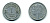 ФРАНЦИЯ 1 ФРАНК 1945 С KM 885а.3 алюминий 84-453