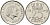 Нидерланды 25 центов 1979 Юлиана (1949-1980) KM 183 никель 96-253