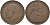 Великобритания 1 пенни 1921 Георг V (1910-1936) KM 810, Spink 4051 бронза 4144-831