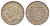 Новая Зеландия 1/2 кроны 1951 Георг VI (1936-1952) KM 19 медно-никель 4645-633
