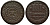 Оснабрюк 3 пфеннига 1760 Kennepohl 493 медь 75-568