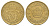 Дания 2 кроны 1925 HCN; GJ, Кристиан X (1912-1947) KM 825 алюминиевая бронза 114-543