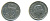 НИДЕРЛАНДЫ 25 ЦЕНТОВ 1976 ЮЛИАНА KM 183 никель 83-1025