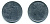 ИТАЛИЯ 100 ЛИР 1957 R, АФИНА KM 96.1 нержавеющая сталь 54-1254
