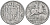 Испания 10 сентимо 1941 Франсиско Франко (1939 - 1975) KM 766 алюминий 4155-217