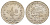 Турция 20 курушей 1909 (1918) AH 1327, Османская империя, редкий год KM 780 серебро UNC 1515-1612