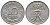 Дания 10 эре 1964 C; S, Фредерик IX (1947-1972) KM 849.1 медно-никель 26-917