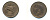 Великобритания 1 фартинг 1939 Георг VI (1936-1952) KM 843, Spink 4116 бронза 83-433