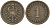 Германия 1 пфенниг 1888 D, Вильгельм I (1871-1888) KM 1, J. 1 медь 4387-225