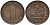 ФРГ 1 ПФЕННИГ 1969 D KM 105, J. 380 сталь плакированная медью 112-135