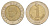 Турция 1 лира 2005 Кемаль Ататюрк KM 1169 биметалл 4650-653