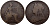 Великобритания 1 пенни 1897 Виктория (1837-1901) KM 790, Spink 3961 бронза 4683-644