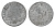 Фойхт 5 пфеннигов 1917 Funck 128.1, Men18 9130.1 цинк 5010-542