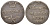 Россия для Грузии двойной абаз (40 копеек) 1833 Биткин 962 серебро 00-810-56