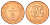 Мадагаскар 5 ариари 1992 KM 17 сталь плакированная медью UNC 4624-552